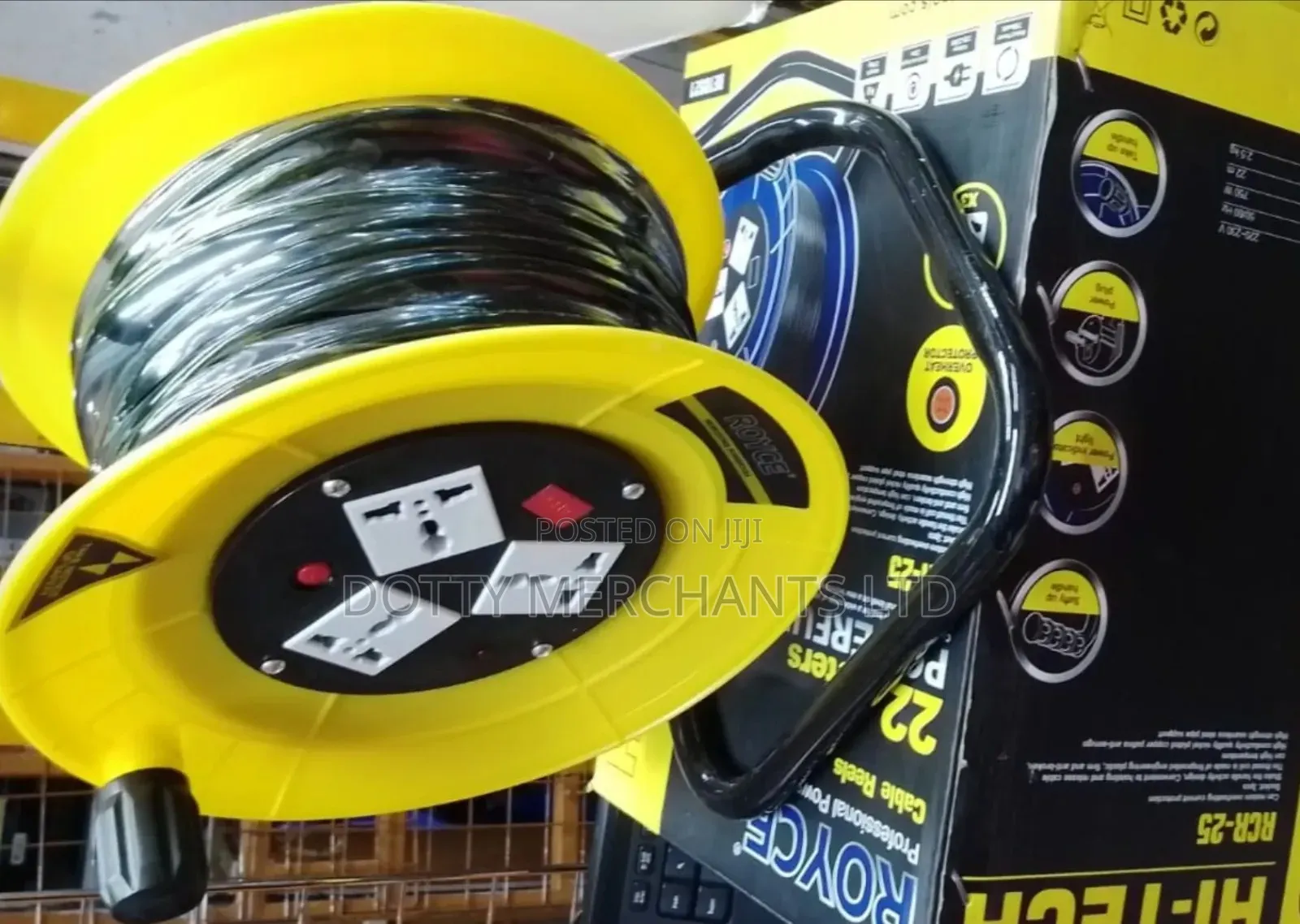 Extension Cable Reel 25 Meters