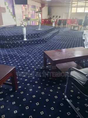 Regal Midnight Dotted Carpet | Full Coverage Luxury