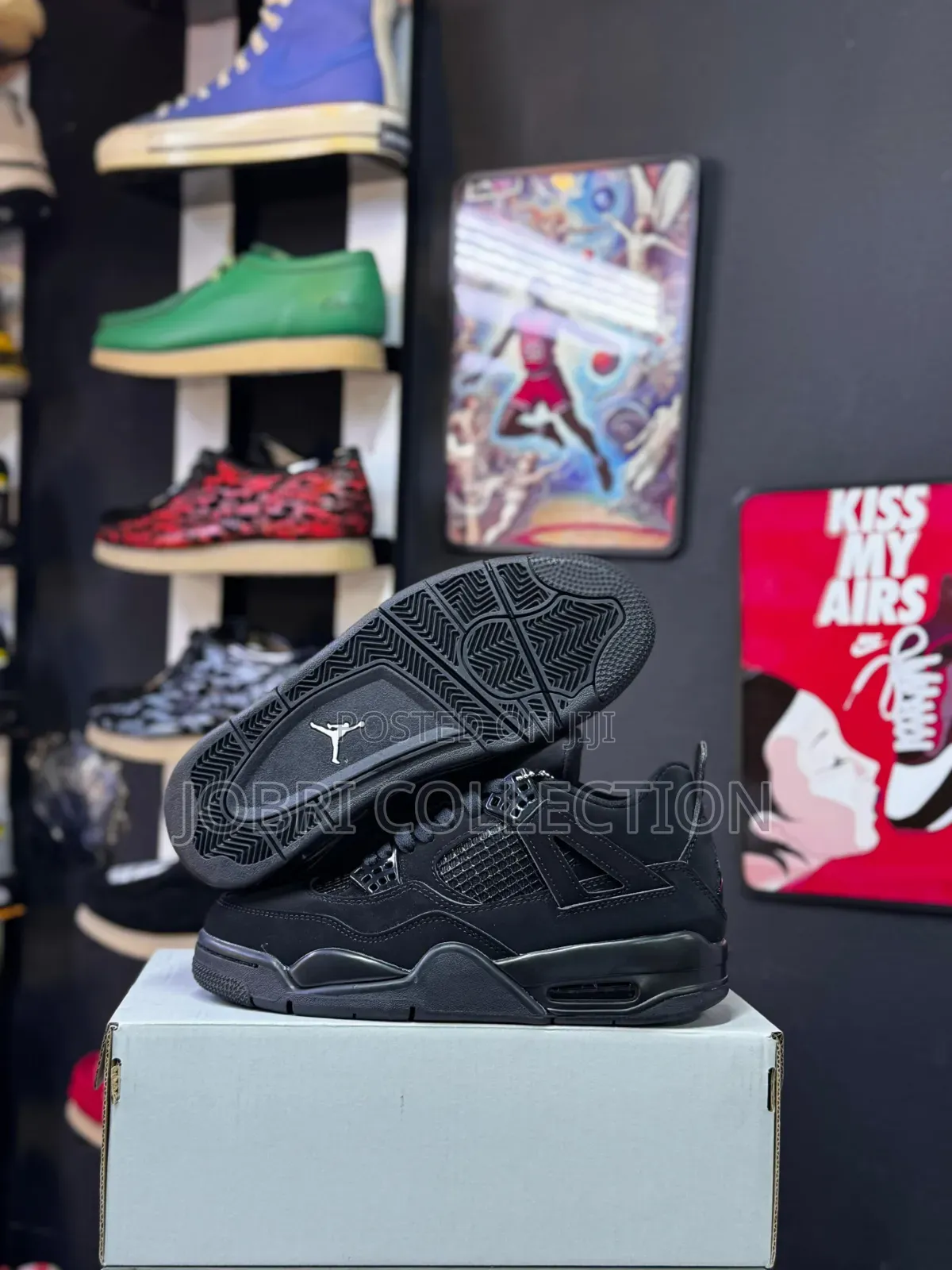 Nike Jordan 4 Retro “Black Cat” Sneakers