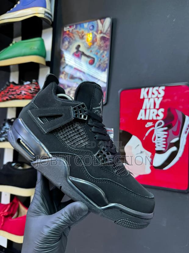 Nike Jordan 4 Retro “Black Cat” Sneakers - thumbnail 3