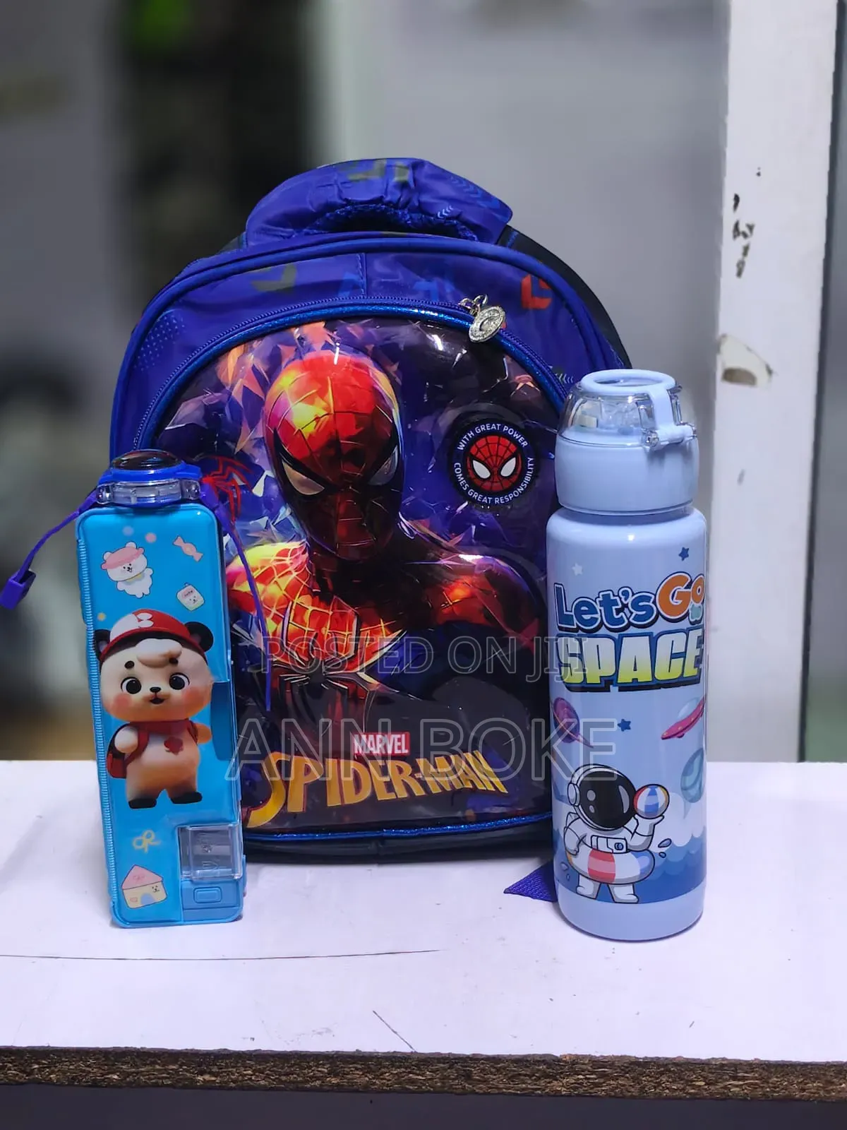 *Girl's Gift Set Water Bottle Pencil Pouch Bag