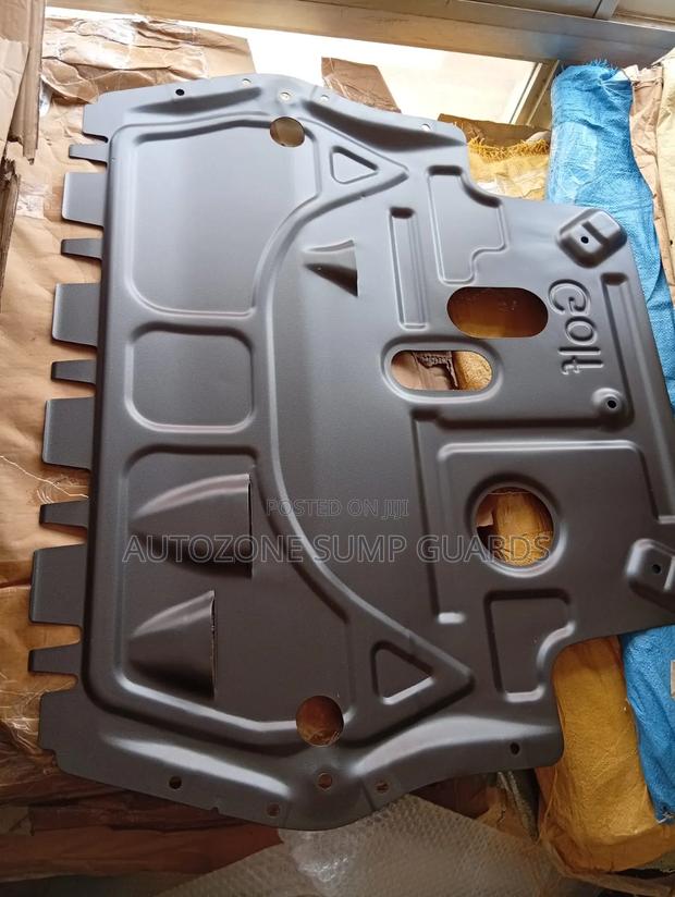 Volkswagen Golf 5 / 6 Steel Sump Guards - main view