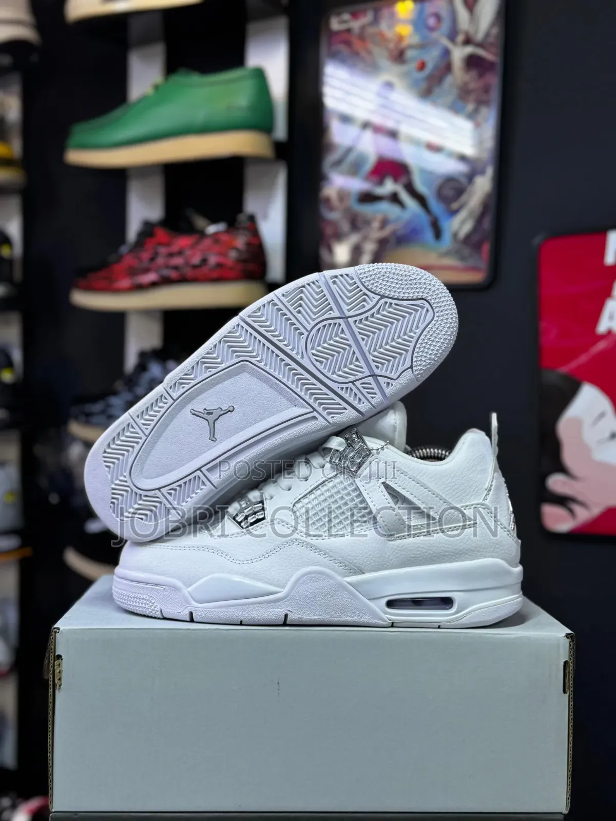 Nike Jordan 4 Retro “Pure Money” Sneakers