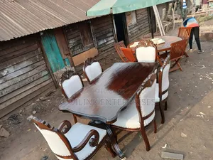Antique Walnut Solo Dinning Table Set