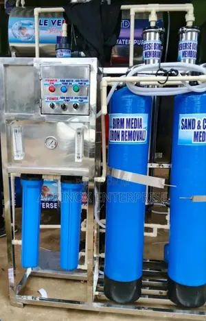 500ltrs Per Hour, Water Purification Machine, Removes Harness/Bacteria