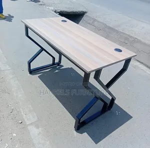 Metallic Study Desk Modern Office Table