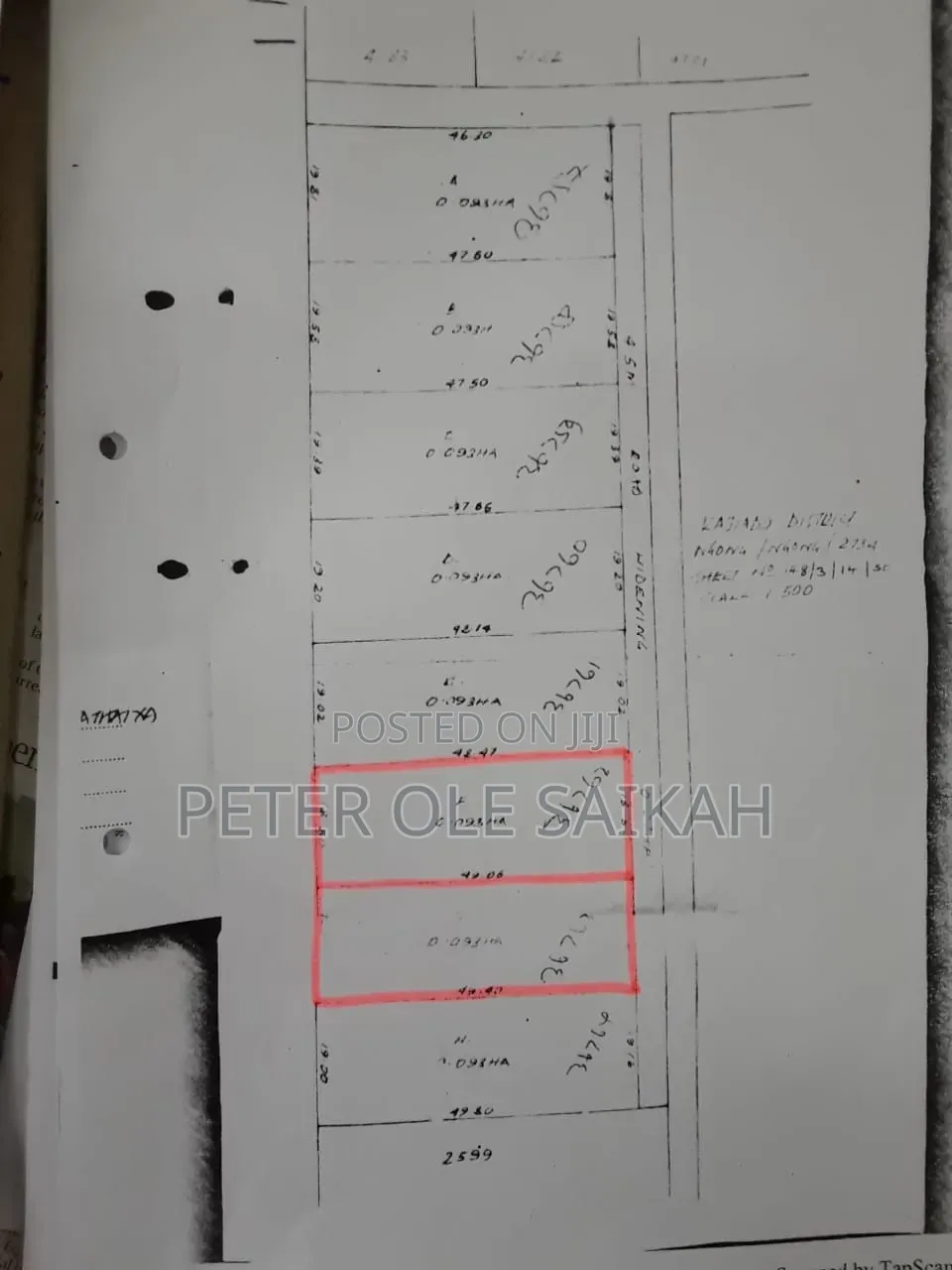 Ongata Rongai Prime Plots