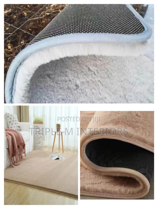 5x8 Heavy Fluffy Carpet – Ultra Soft Plush Area for Living Bedroom