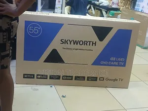 Skyworth 55inches Smart Android Uhd Google Frameless Tv