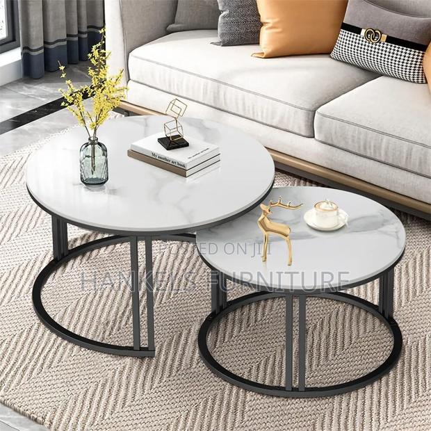Nesting Stools Elegant Side Table Set