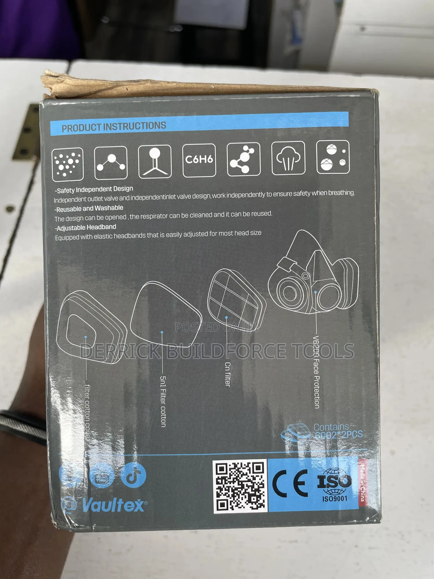 Vaultex Half Mask Respirator