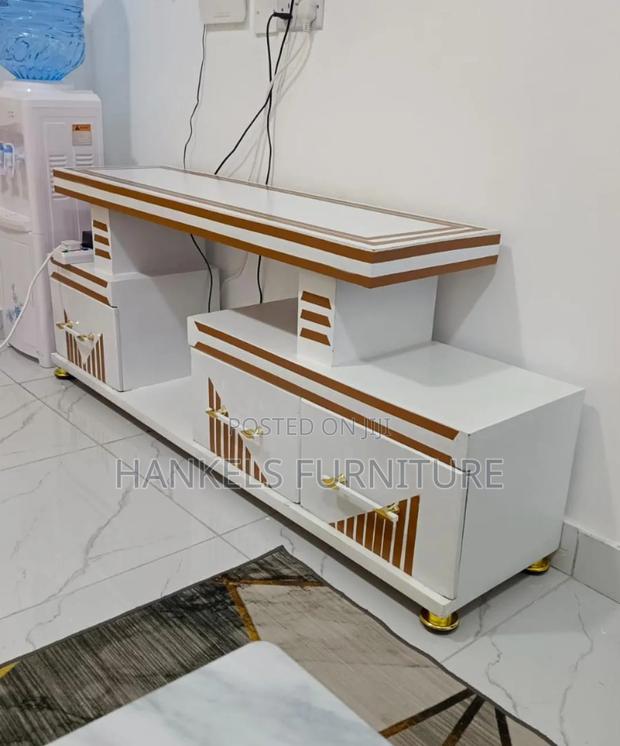 Tv Stand Spacious Media Storage Unit - main view