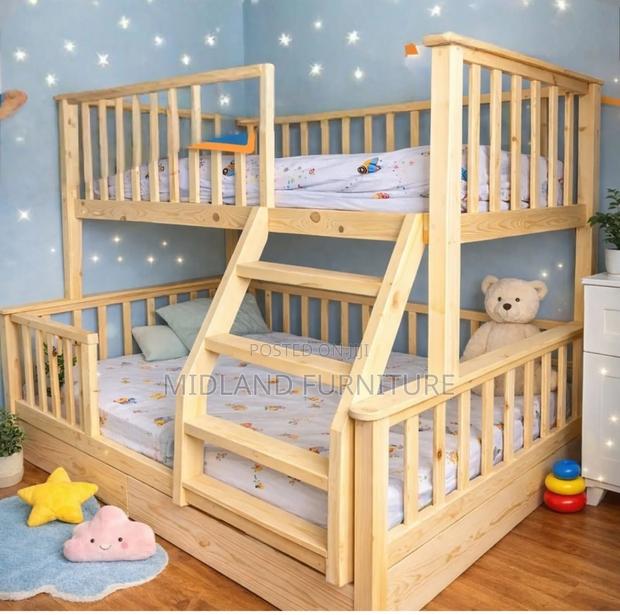 Wooden Bunk Beds/ Double Decker Beds for Kids