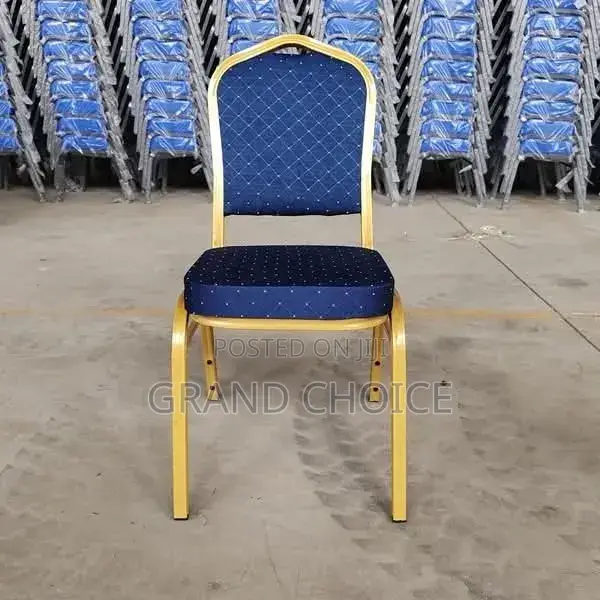 Blue Modern Banquet Chair