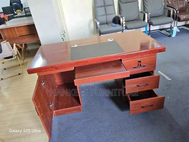 Office Table- Executive Office Desk Professional Workspace Table
