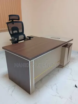 Office Table Executive Office Desk L-Shaped Design Option