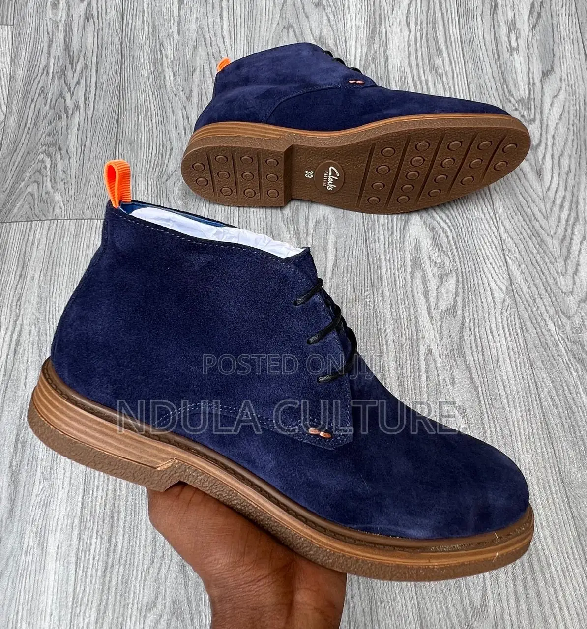 Clarks Suede Boots