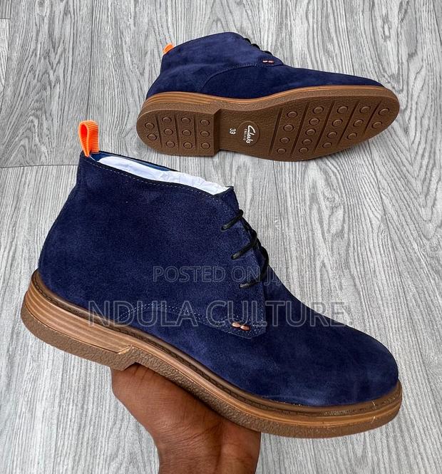Clarks Suede Boots - thumbnail 2