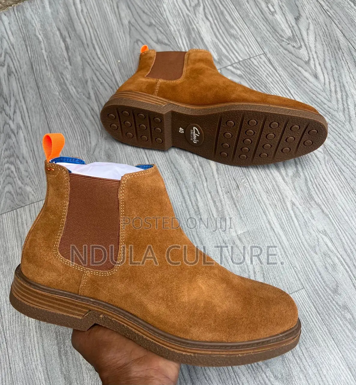 Clarks Suede Boots