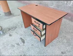 Vintage Brown Office Desk 0.9m