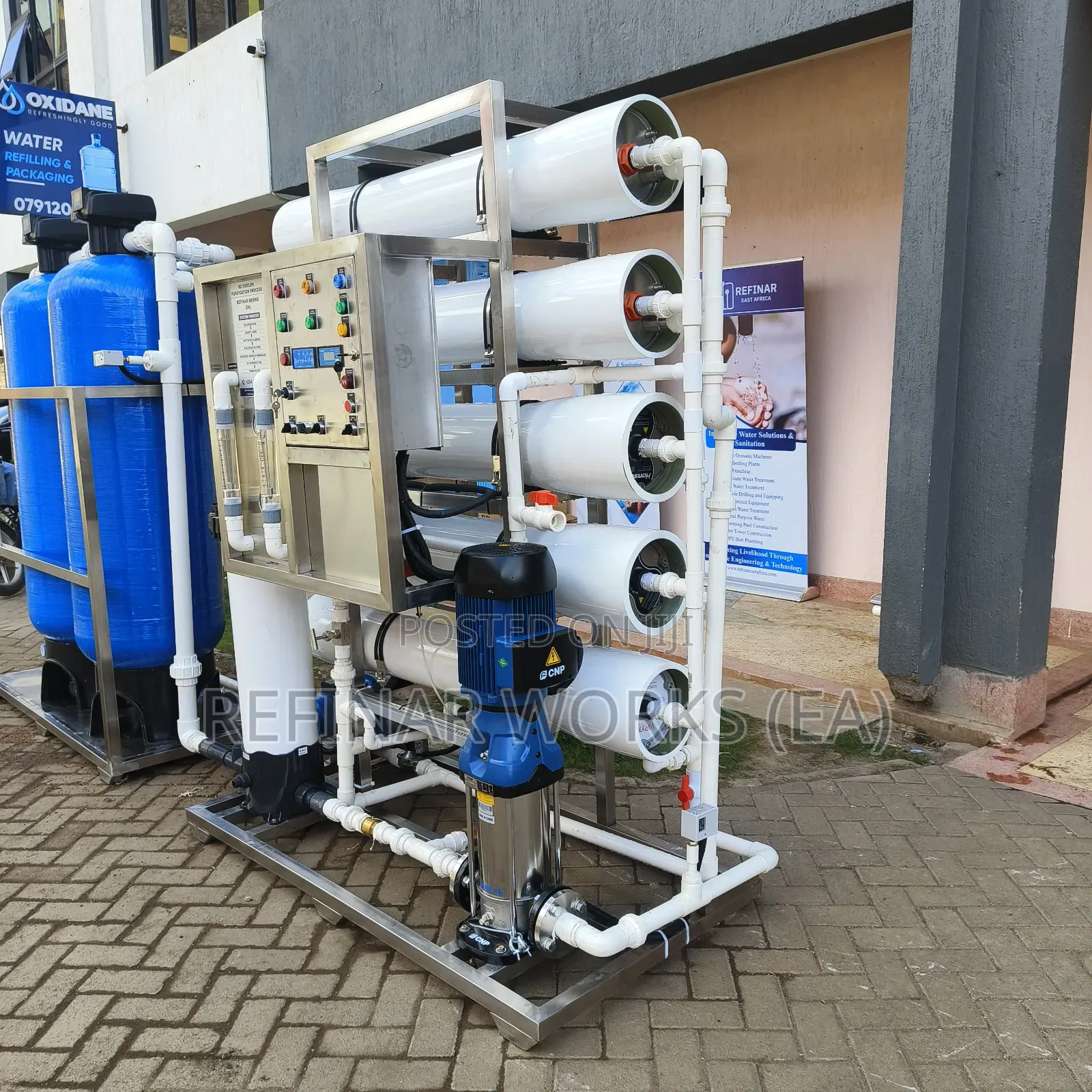 High Capacity Water Treatment Machine 500lph to 10,000lph Kenya