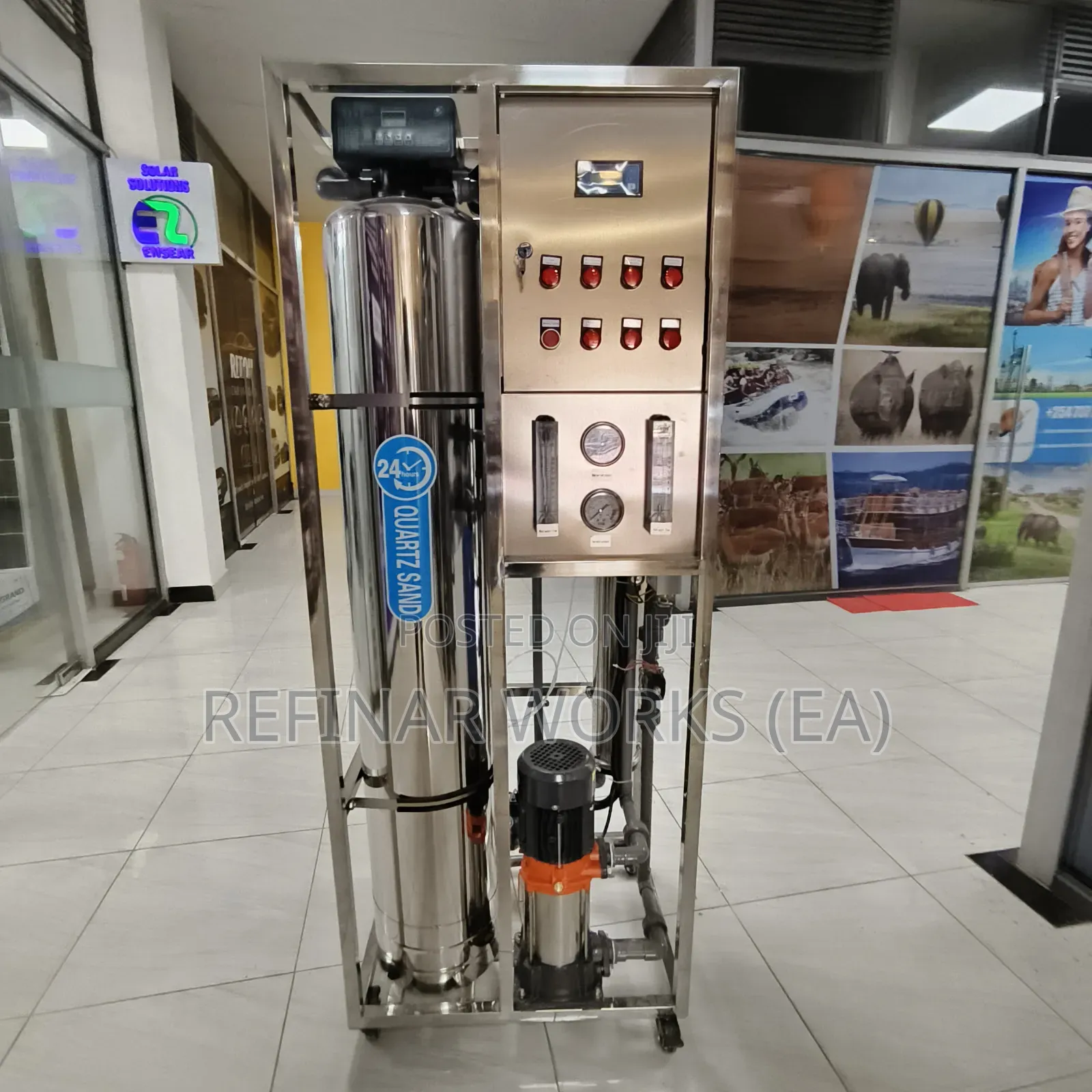 High Capacity Water Treatment Machine 500lph to 10,000lph Kenya