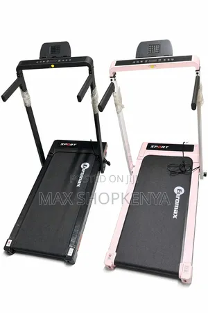 Foldable Walking Pad/Treadmill With Incline and Hand Rails