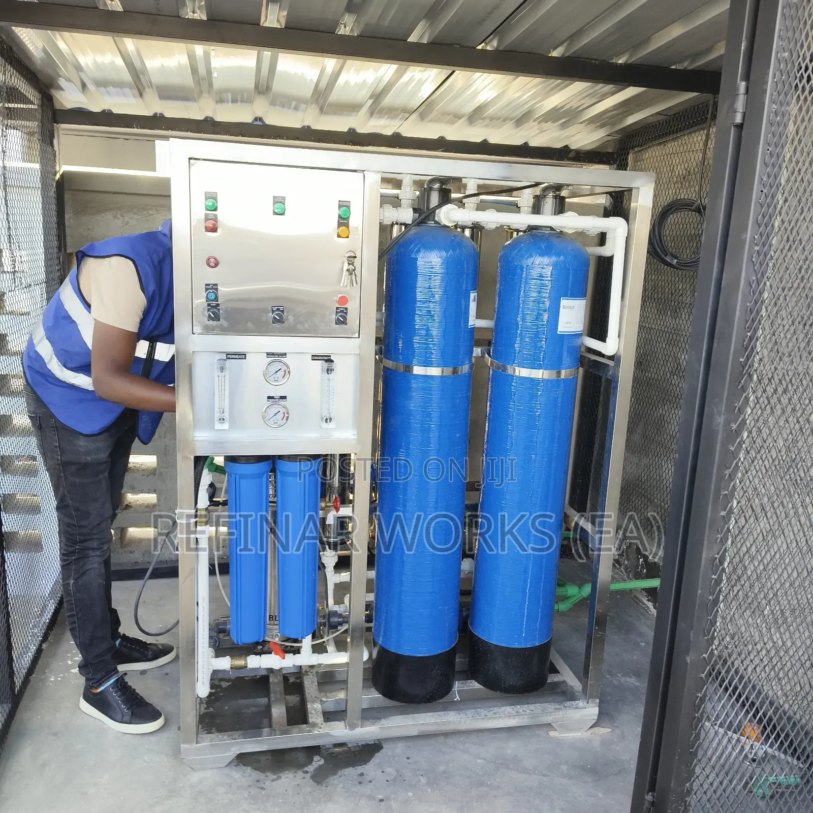 Commercial Water Purification Machine; Hotels, Schools Hospitals