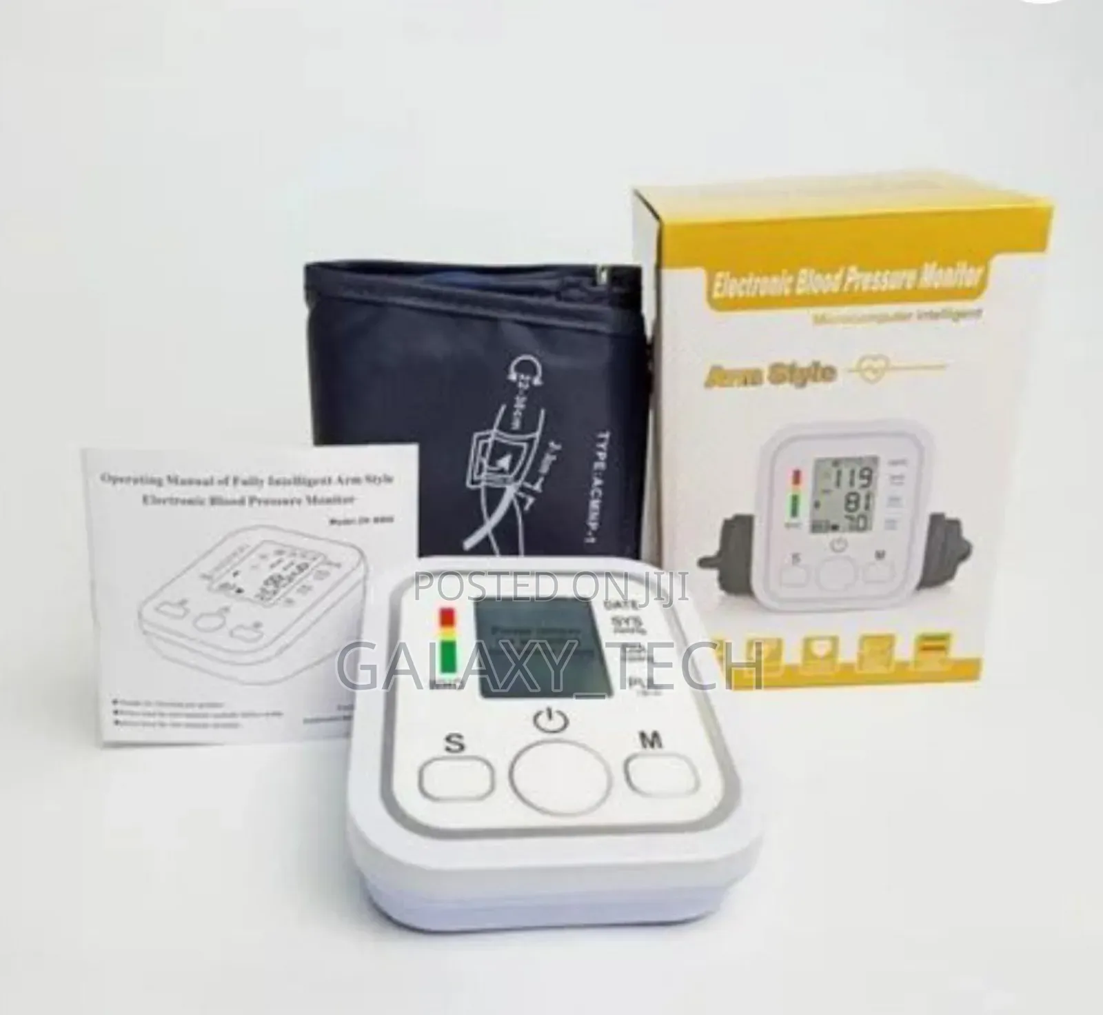 Digital Arm/Wrist Blood Pressure Monitor/Bp Machine