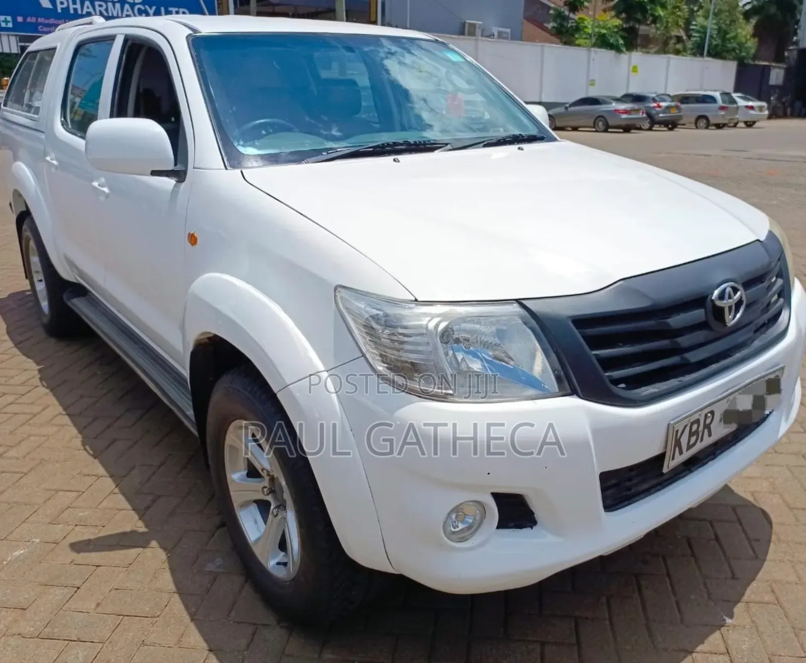 Toyota Hilux 3.0 D-4D 4x4 2012 White