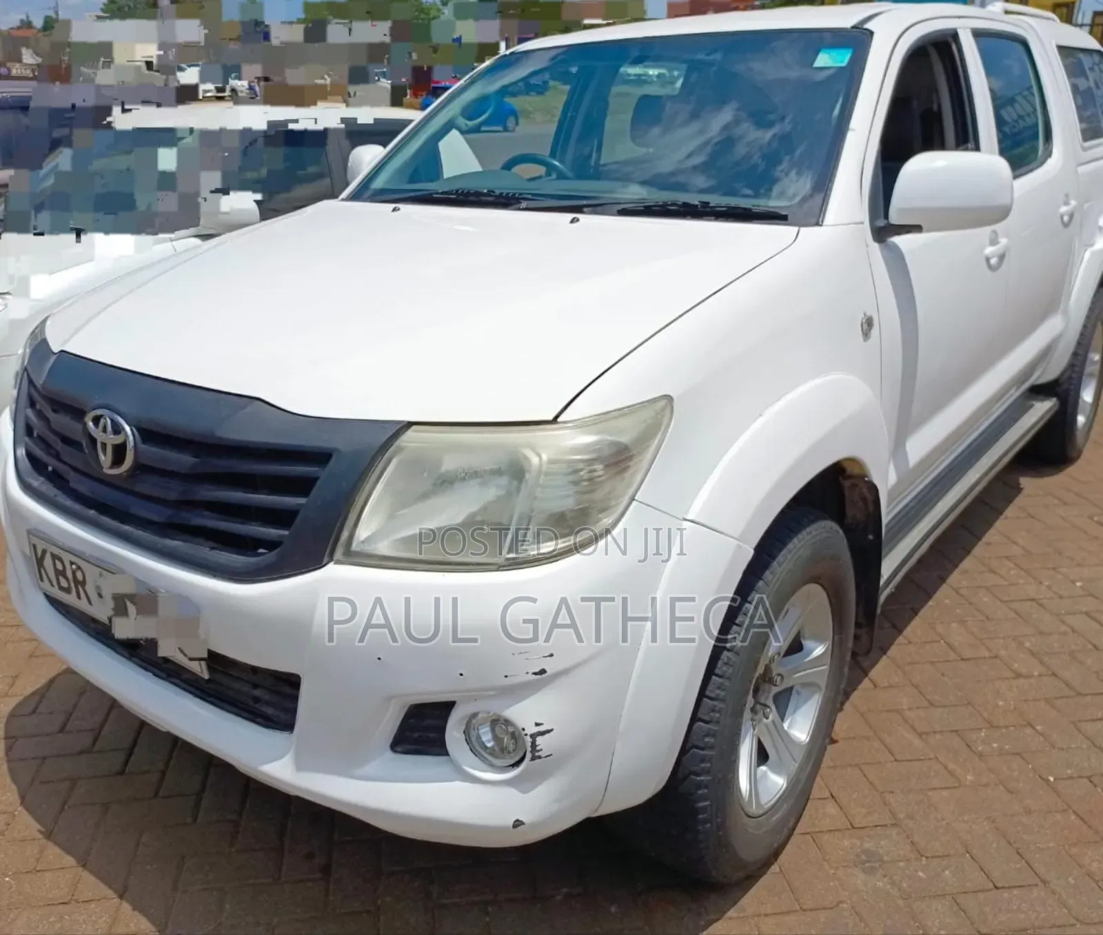 Toyota Hilux 3.0 D-4D 4x4 2012 White