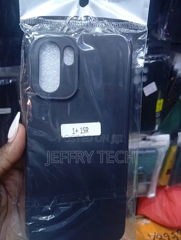 Silicone Back Cover Case Designed for the Oneplus 15r Smartphone.