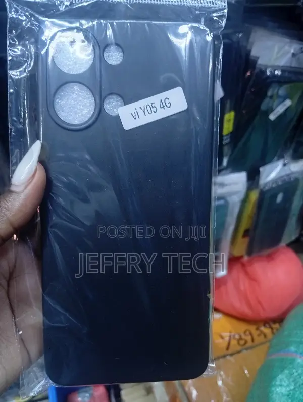 Vivo Y04 4g Back Cover Soft Matte Liquid Silicone Case With Official