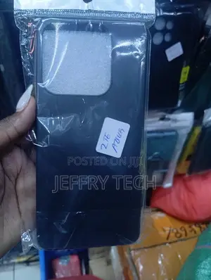 Black Silicone Back Cover Designed for the Zte Nubia V60 Design