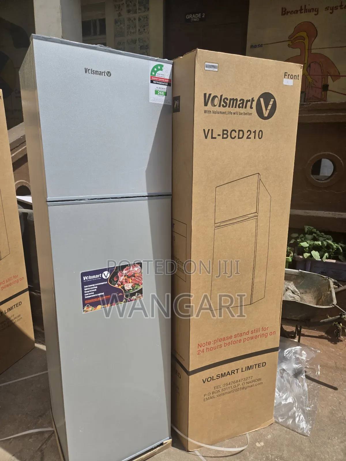 Fridge Double Door 210litres
