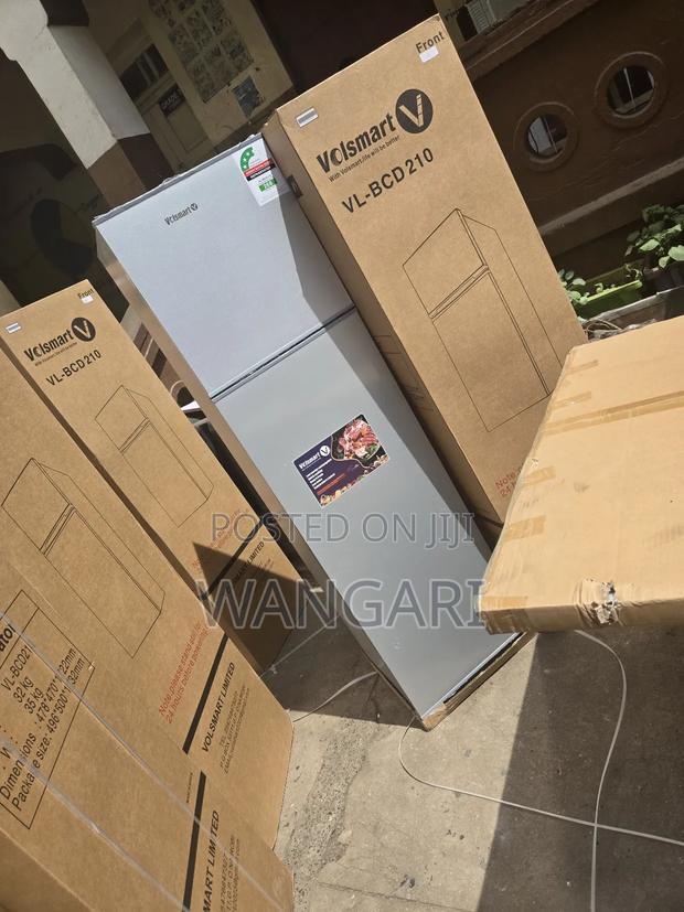Volksmart 210litres Fridge Double Door