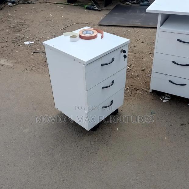 Storage White Pedestal - main view