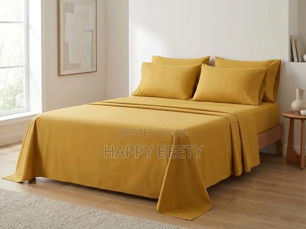 *6pcs Flat Pure Cotton Bedsheets* - thumbnail 7