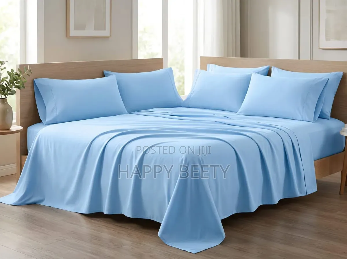 Pure Cotton Coloured Bedsheet Set