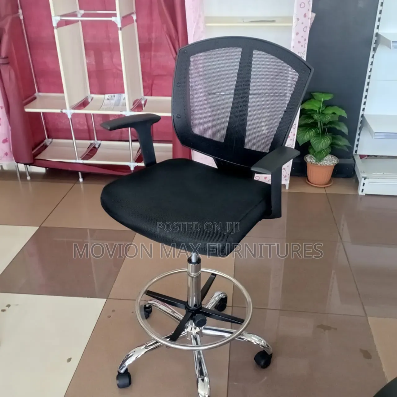 Adjustable Office Counter Chairs