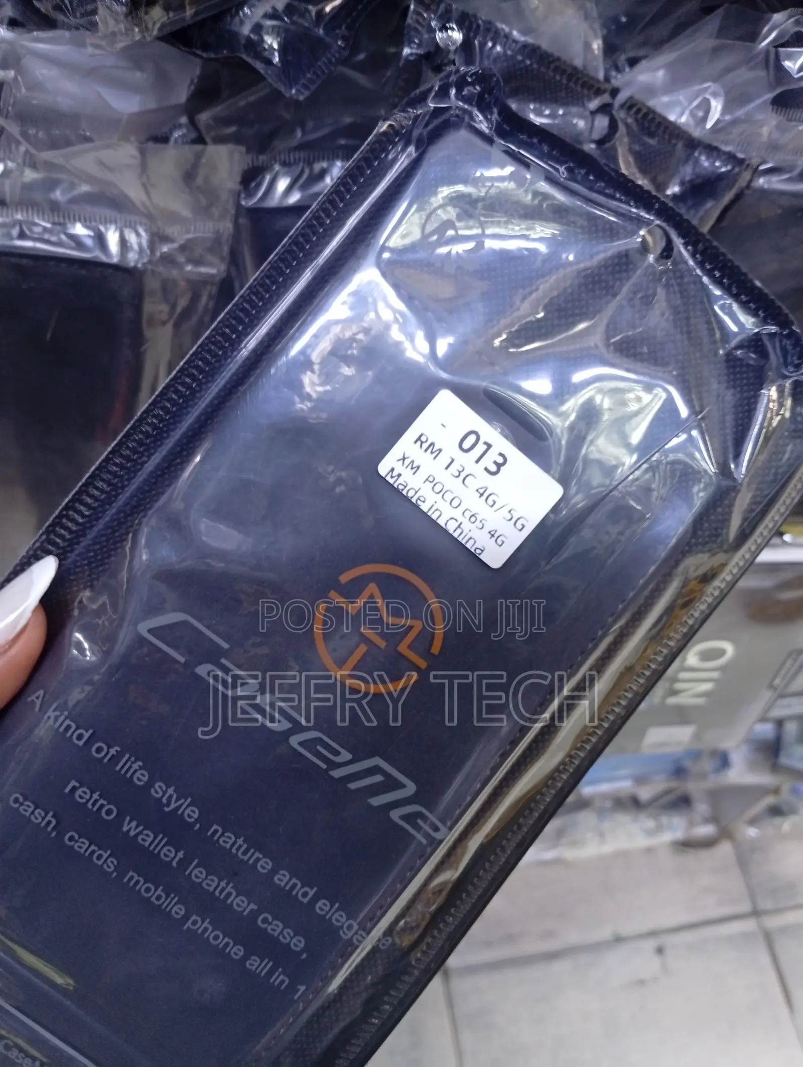 Wallet Leather Case Is Designed to Fit the Xiaomi Redmi 13c and Poco