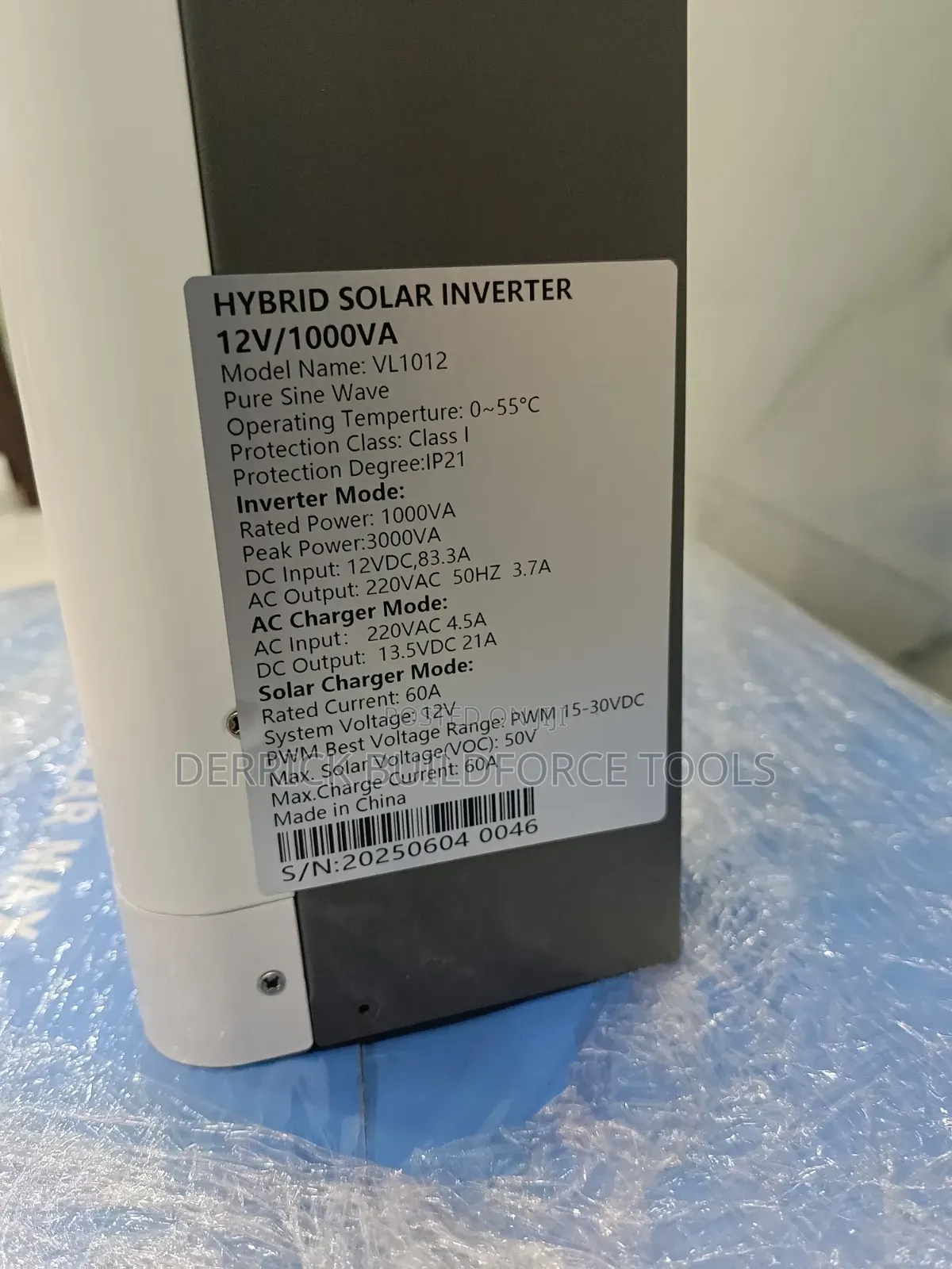 Solarmax 1kva 12v Hybrid Solar Inverter