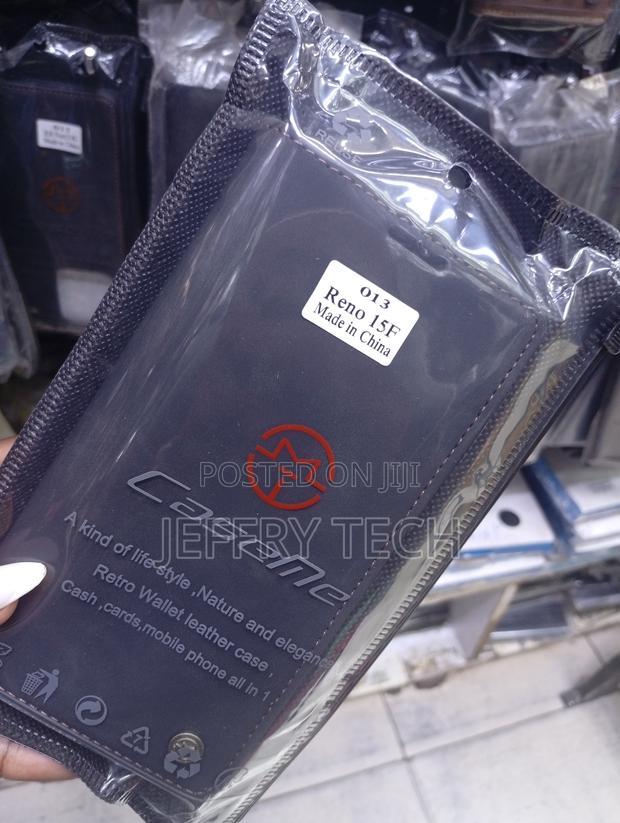 Reno 15f Retro Wallet Leather Case Is a Protective Mobile Phone Case - thumbnail 2