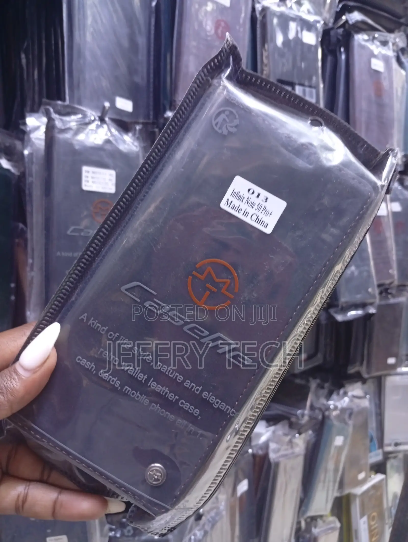 Wallet Leather Case Designed for the Infinix Note 50 Pro+.