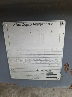 Compressor 2014 Atlas Copco Xas67kd 4cyl Diesel 135cfm 10bar Ex-Uk
