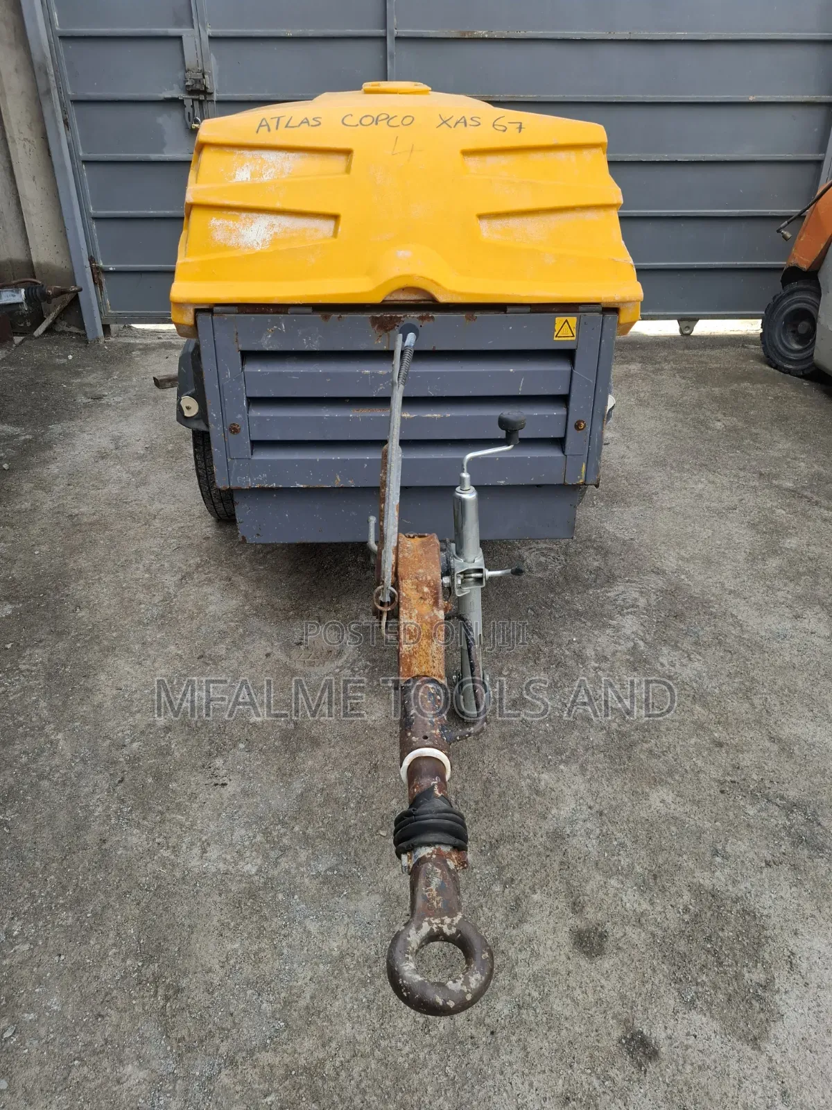 Compressor 2014 Atlas Copco Xas67kd 4cyl Diesel 135cfm 10bar Ex-Uk