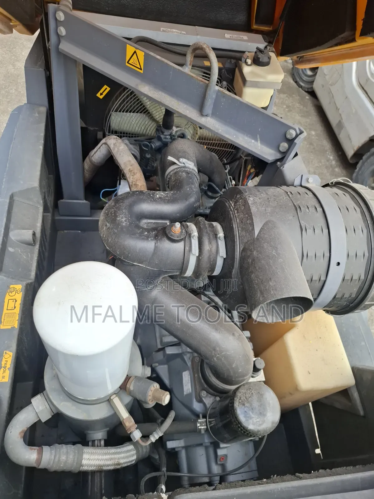 Compressor 2014 Atlas Copco Xas67kd 4cyl Diesel 135cfm 10bar Ex-Uk