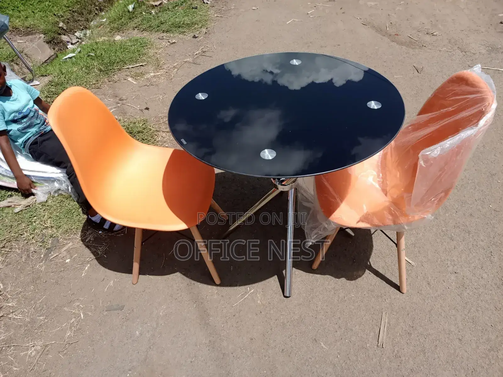 2 Seater Dining Table With Eames Chair