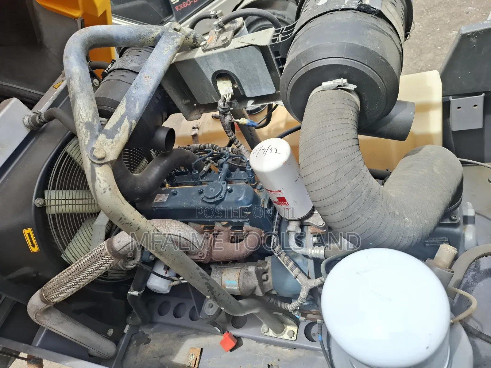 Compressor 2018 Atlas Copco Xas68 4cyli Diesel 135cfm Ex-Uk