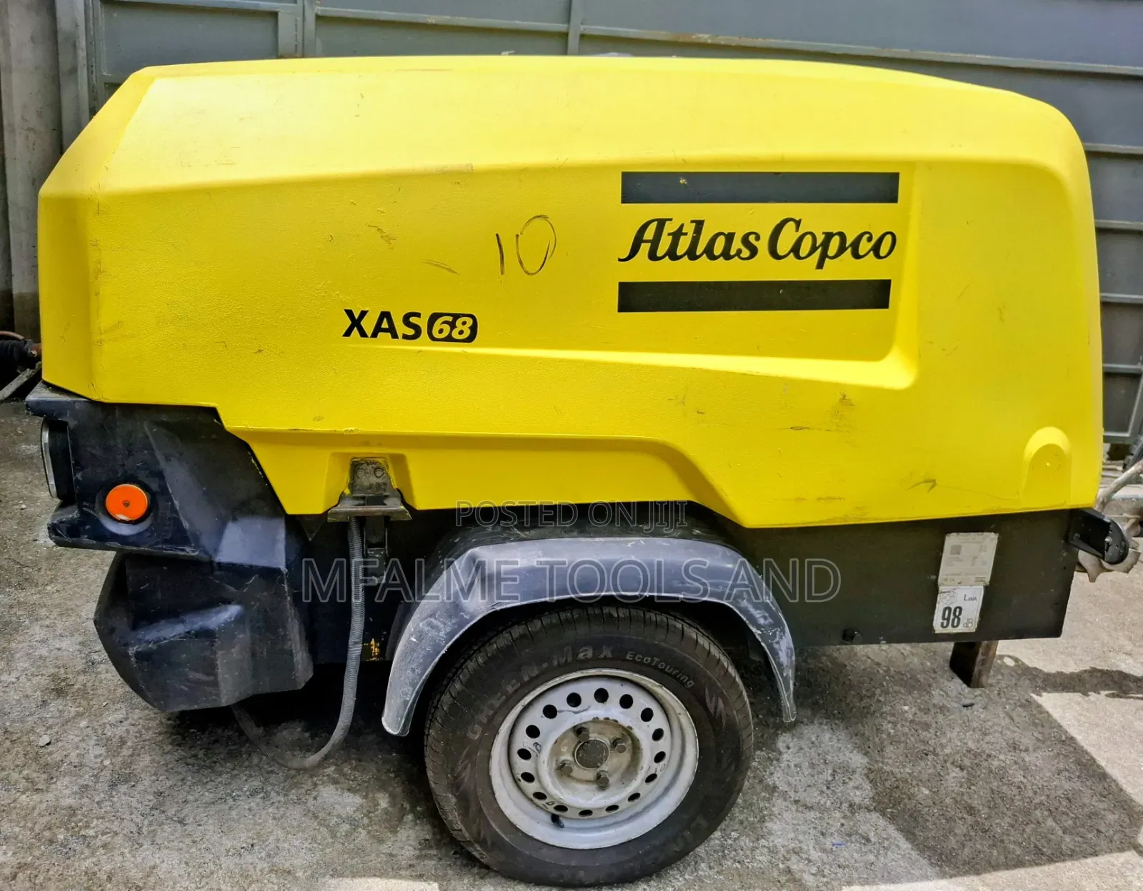 Compressor 2019 Atlas Copco Xas68 4cylider Diesel 135cfm Ex-Uk
